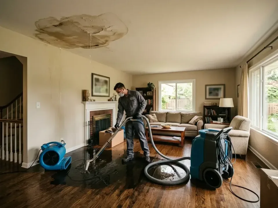 attic-pipe-burst-ceiling-drip-008 — frequently asked questions, Water Damage Restoration & Carpet Care in Winter Springs, FL